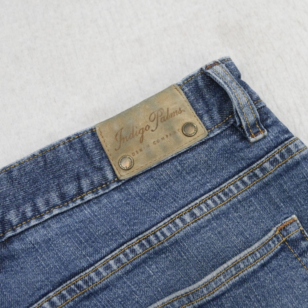 Indigo Palms Jeans Mens 38x32‎ Original Fit Blue Denim Sun-Dried Authentic Feel